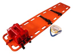 Life Saving Equipment Set – Spine Board, Neck Collar & Immobilizer-0