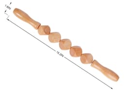 Wooden Cubed Roller Stick Massager – Deep Tissue & Lymphatic Tool-3
