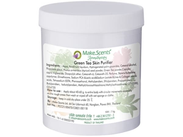 Green Tea Skin Purifying Scrub – Face & Body Exfoliator