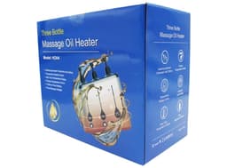 MASTER Three Bottles Oil Heater – Adjustable Temperature Massage Lotion Warmer-1