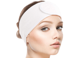 Cotton Spa Headband – Soft Adjustable Hair Wrap-0