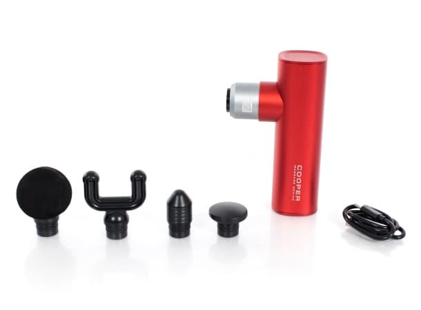 Hi5 Cooper Super Mini Vibration Handheld Massage Gun – 4 Head Massage Gun thumb 1