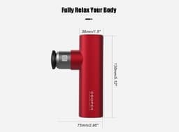 Hi5 Cooper Super Mini Vibration Handheld Massage Gun – 4 Head Massage Gun-3
