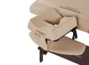 Del Ray S30" Portable Massage Table – 72" x 30", 3" Memory Foam Cushion, Adjustable 24–34" Height, Beige PU, 750 lbs Capacity, Professional Therapist Table-2