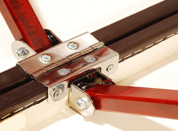 MTR S30" Portable Massage Table – 72" x 30", 2.5" Memory Foam Cushion, Shiatsu-Ready Flat Lay, Adjustable 24–34" Height, Chocolate Italia PU, 750 lbs Capacity thumb 4