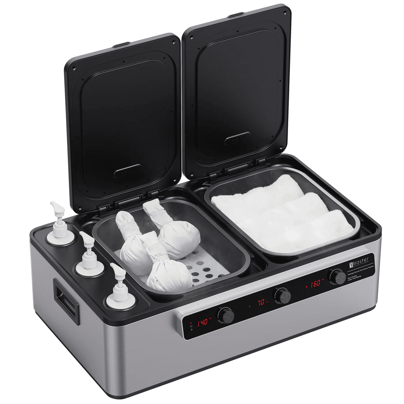 Multifunctional Massage Stone, Oil, and Steam Heating System – Professional Spa Heater thumb 2