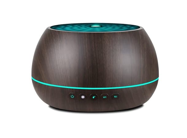Dark wood grain