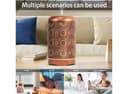 250ml Bronze Metal Ultrasonic Aroma Diffuser-2