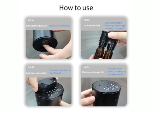 Aroma Diffuser Dual Nozzle – Two-Fluid Essential Oil & Humidifier thumb 1