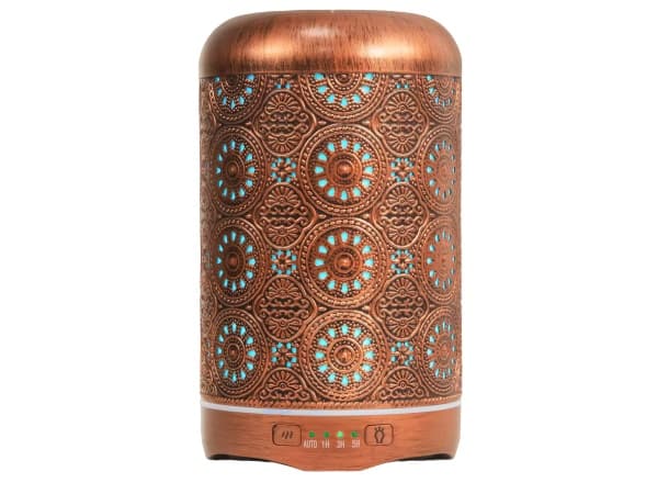 250ml Bronze Metal Ultrasonic Aroma Diffuser thumb 0