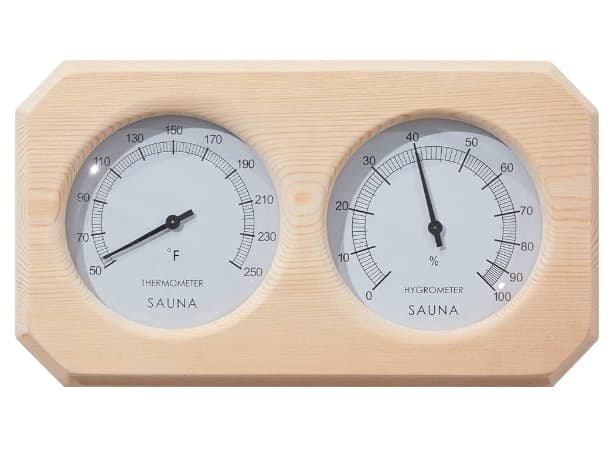 2-In-1 Sauna Thermo & Hygrometer