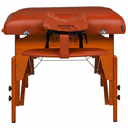 Master SANTANA™ 31" Portable Table – STT S31", Adjustable Therma-Top Heating, Shiatsu Cables, Reiki Panels, Mountain Red, 72"x31"-2