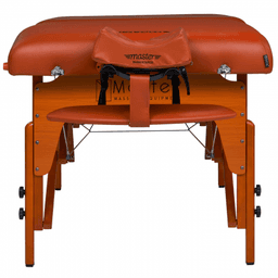 Master SANTANA™ 31" Portable Table – STT S31", Adjustable Therma-Top Heating, Shiatsu Cables, Reiki Panels, Mountain Red, 72"x31"-2