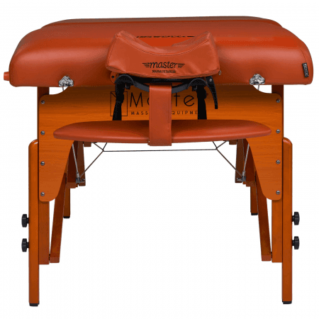 SANTANA™ 31" Portable Table – STT S31", Adjustable Therma-Top Heating, Shiatsu Cables, Reiki Panels, Mountain Red, 72"x31" thumb 2