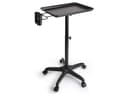 Spa Salon Rolling Tray Cart – Aluminum, Adjustable Height-0
