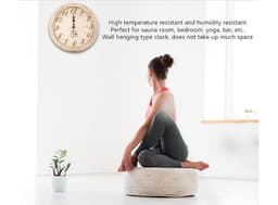 Wooden Sauna Clock-3