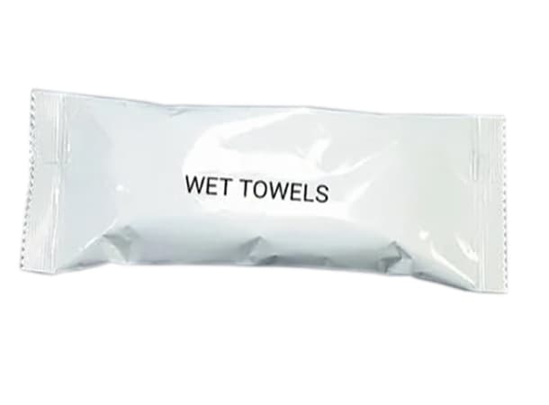 Cotton Wet Towel Sachet Pack – Premium Body Wipes thumb 0