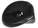 Hydraulic Ergonomic Saddle Stool with Chrome Base-3