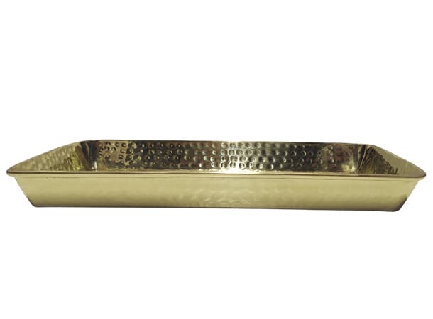 Ritual Jug, Tray, & Bowl Set – Hammered Gold Finish thumb 3