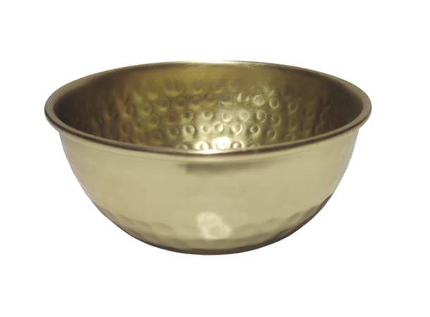 Ritual Jug, Tray, & Bowl Set – Hammered Gold Finish thumb 2