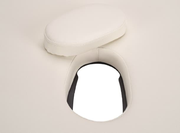 Archer Luxury Massage Therapy Spa Bed – Flat Design with Face Hole, Adjustable Height & Storage Shelf thumb 1