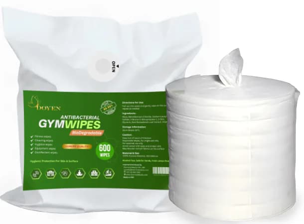 Doyen Luxury Quality Biodegradable Gym Wipes thumb 1