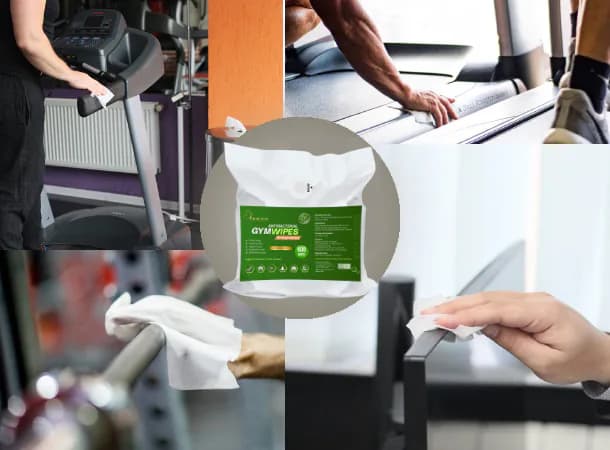 Doyen Luxury Quality Biodegradable Gym Wipes thumb 3