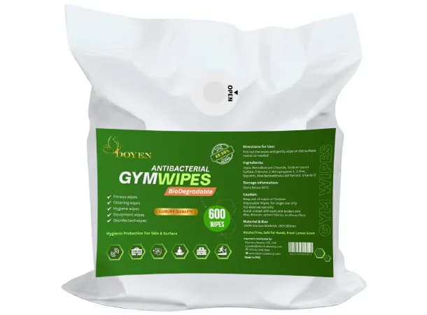 Photo of Doyen Luxury Quality Biodegradable Gym Wipes