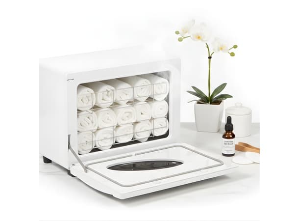 Towel Warmer Cabinet with UV Sterilizer – 18L Hot Towel Steamer thumb 1
