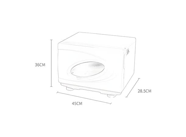 Towel Warmer Cabinet with UV Sterilizer – 18L Hot Towel Steamer thumb 4