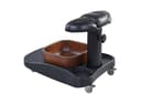 Pedicure Bowl Trolley with Adjustable Foot Rest – Professional Footbath Spa Cart-0