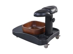 Pedicure Bowl Trolley with Adjustable Foot Rest – Professional Footbath Spa Cart-0