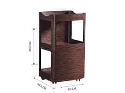 Wooden 3-Tier Spa & Salon Trolley -4