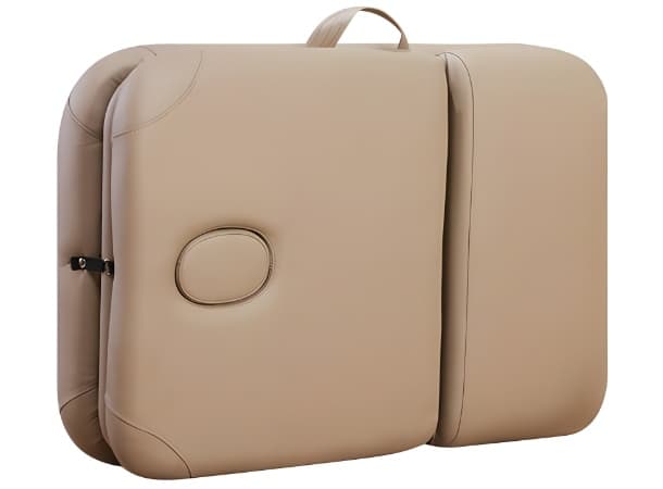 Portable 3-Section Aluminum Massage Table - Lightweight Folding Spa Bed for Professionals thumb 1