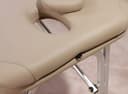 Portable 3-Section Aluminum Massage Table - Lightweight Folding Spa Bed for Professionals-2