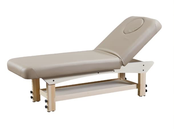 Multifunctional Wooden Spa Wellness Table with Silicone Pillow