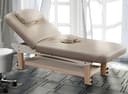 Multifunctional Wooden Spa Wellness Table with Silicone Pillow-1