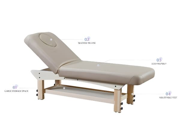 Multifunctional Wooden Spa Wellness Table with Silicone Pillow thumb 2
