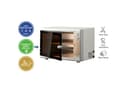 Ozone UV High-Temperature Sterilizer 3-in-1 – 18L Electric Countertop Cabinet for Beauty Salons-5