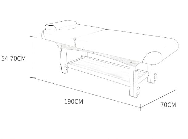 Multifunctional Wooden Spa Wellness Table with Silicone Pillow thumb 4