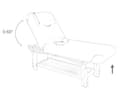 Multifunctional Wooden Spa Wellness Table with Silicone Pillow-3
