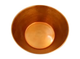 Black Browny Copper Pedicure Bowl for Salons-0