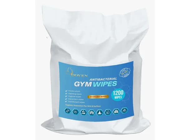 Doyen Antibacterial Gym Wipes – Economy Pack, 1200Wipes/ Roll