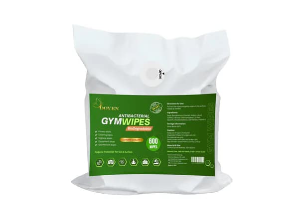 Doyen Luxury Quality Biodegradable Gym Wipes