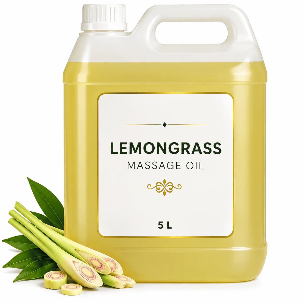 Lemongrass Massage Oil – 5 Litres
