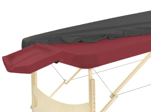 Oil-Proof Vinyl Table Cover for Ayurveda Massage
