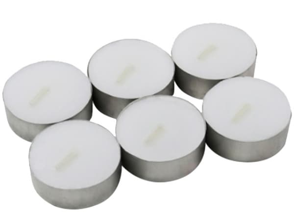 Tea Light Candles – Unscented Wax Candles for Spa & Decor