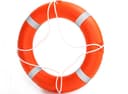 Life Buoy Ring Red – Emergency Safety Float with Reflective Tape-0