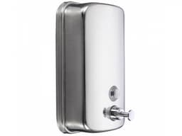 Stainless Steel Wall Mounted Hand Soap Dispenser – 1000ml Mirror Finish-0
