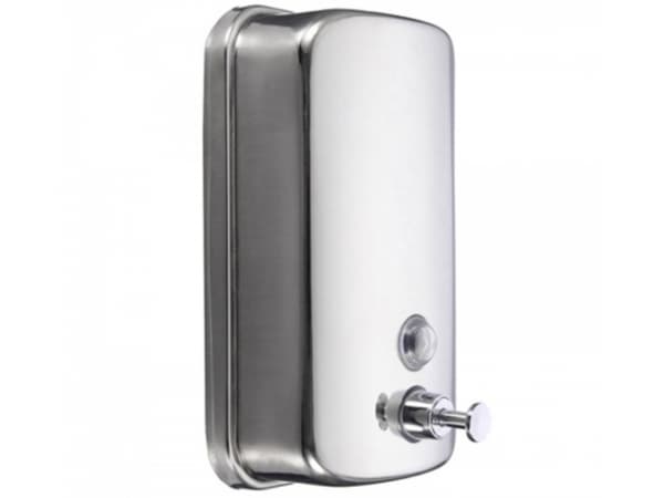 Stainless Steel Wall Mounted Hand Soap Dispenser – 1000ml Mirror Finish